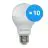 Voordeelpak 10x Noxion Lucent Classic LED E27 Peer Mat 14W 1521lm - 827 Zeer Warm Wit | Dimbaar - Vervangt 100W