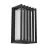 Eglo Wandlamp Genovese Aluminium Zwart 10W 1050lm - 865 Daglicht | IP65 - Bewegingssensor