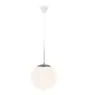 Nordlux Café Pendelarmatuur Glas Wit | Geschikt voor E27
