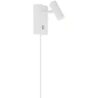 Nordlux LED Wandlamp Omari Wit 3.2W 320lm 41D - 827 Zeer Warm Wit | Dimbaar - Kantelbaar